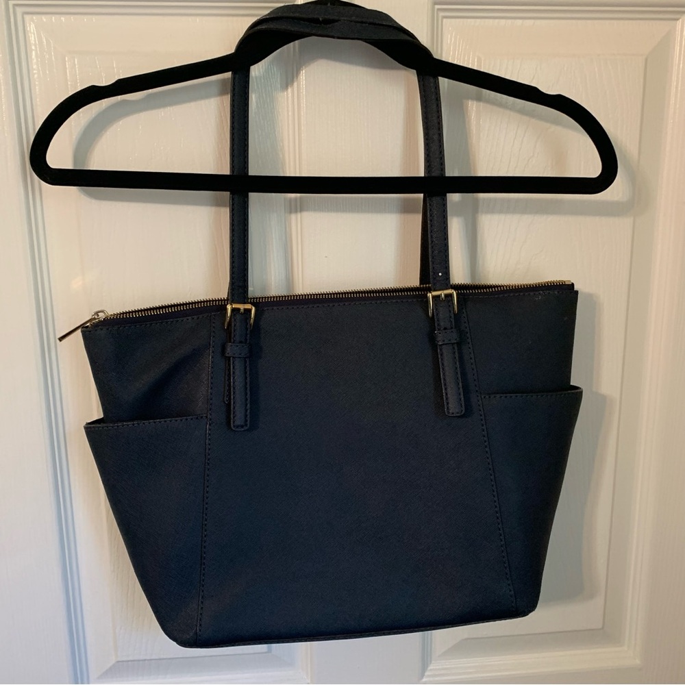 Michael Kors navy tote - Picture 2 of 7